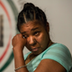 Esaw Garner, Eric Garner’s wife, attends a press conference held with her familiy members and the Reverand Al Sharpton calling for further justice and legal action against the police officers responsible in the death of Eric Garner on July 14, 2015, in New York City.